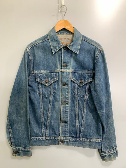 【中古品】【メンズ】 LEVI'S リーバイス 60's DENIM JACKET 70505-0217 60年代 デニムジャケット 推定3RD過渡期 ライトアウター 146-260831-yn-23-min サイズ：36 カラー：ライトインディゴ 万代Net店