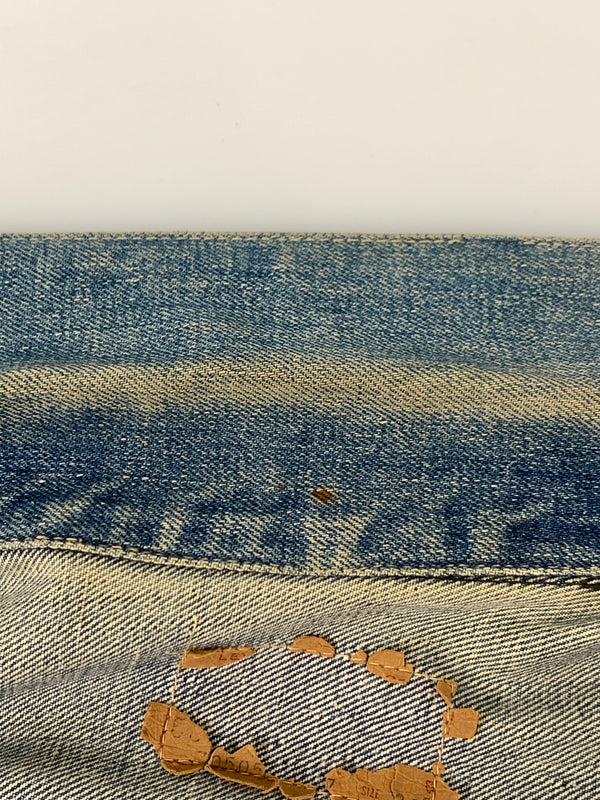 【中古品】【メンズ】 LEVI'S リーバイス 60's DENIM JACKET 70505-0217 60年代 デニムジャケット 推定3RD過渡期 ライトアウター 146-260831-yn-23-min サイズ：36 カラー：ライトインディゴ 万代Net店