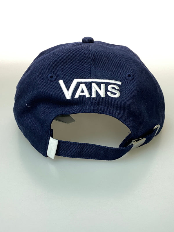 【中古品】【メンズ】 VANS ヴァンズ SETINN SPONSOR CAP セットイン キャップ 帽子 185-260909-yn-24-min カラー：ネイビー 万代Net店