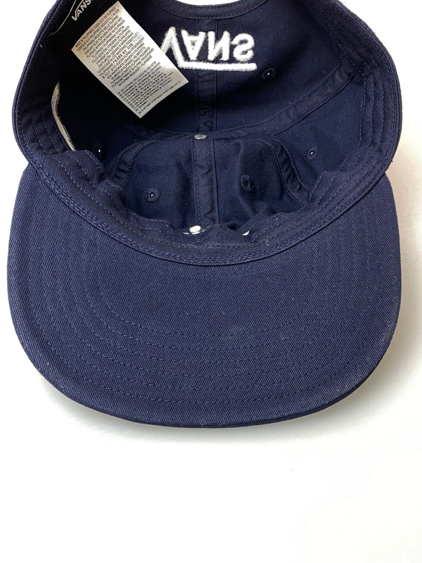 【中古品】【メンズ】 VANS ヴァンズ SETINN SPONSOR CAP セットイン キャップ 帽子 185-260909-yn-24-min カラー：ネイビー 万代Net店