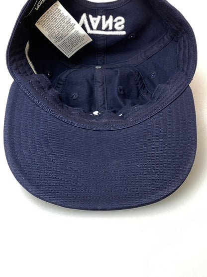 【中古品】【メンズ】 VANS ヴァンズ SETINN SPONSOR CAP セットイン キャップ 帽子 185-260909-yn-24-min カラー：ネイビー 万代Net店