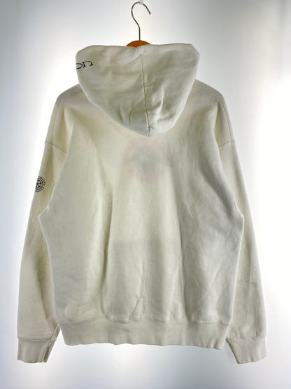 【中古品】【メンズ】 DRAGON ドラゴン 90S HOODIE 90年代 フーディー 龍 竜 デザイン パーカー メンズ トップス ヴィンテージ 146-260901-em-18-min サイズ：L カラー：ホワイト 万代Net店