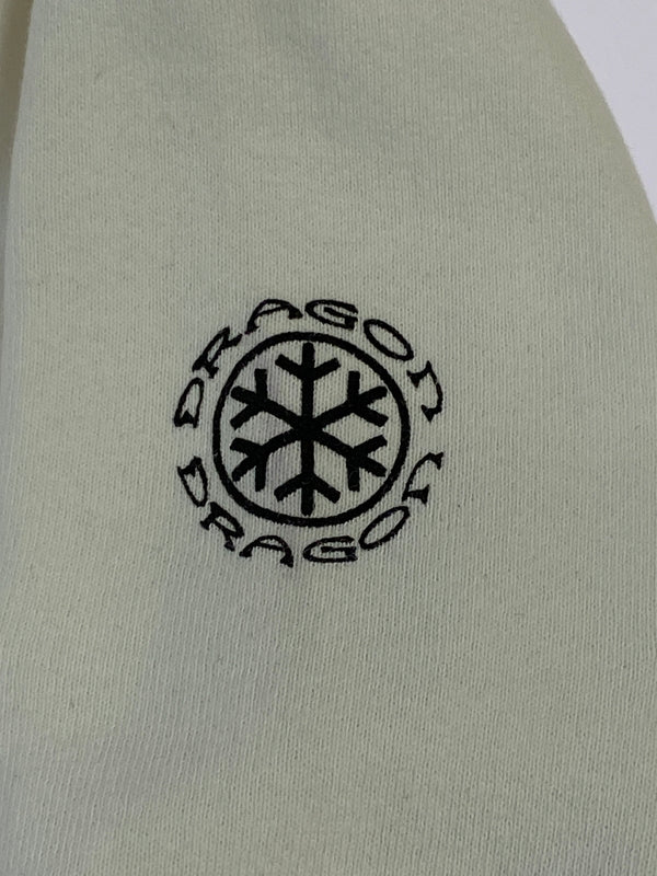 【中古品】【メンズ】 DRAGON ドラゴン 90S HOODIE 90年代 フーディー 龍 竜 デザイン パーカー メンズ トップス ヴィンテージ 146-260901-em-18-min サイズ：L カラー：ホワイト 万代Net店