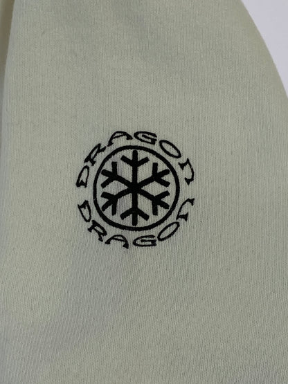 【中古品】【メンズ】 DRAGON ドラゴン 90S HOODIE 90年代 フーディー 龍 竜 デザイン パーカー メンズ トップス ヴィンテージ 146-260901-em-18-min サイズ：L カラー：ホワイト 万代Net店