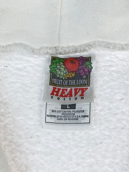 【中古品】【メンズ】 DRAGON ドラゴン 90S HOODIE 90年代 フーディー 龍 竜 デザイン パーカー メンズ トップス ヴィンテージ 146-260901-em-18-min サイズ：L カラー：ホワイト 万代Net店