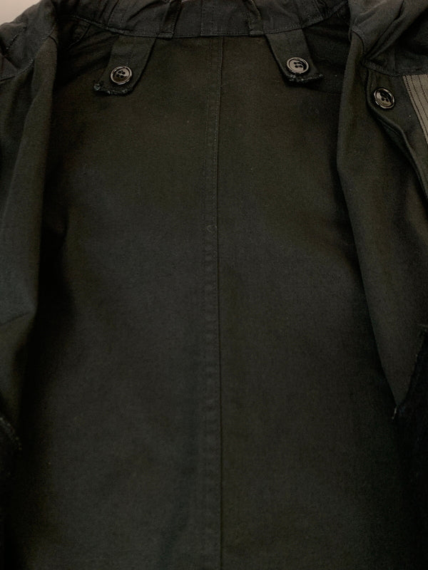 【中古品】【メンズ】 BUZZ RICKSON'S バズリクソンズ WILLIAM GIBSON COLLECTION TYPE BLACK M-51 PARKA SLENDER BR14723 アウター 145-260903-hu-18-min サイズ：M カラー：ブラック 万代Net店