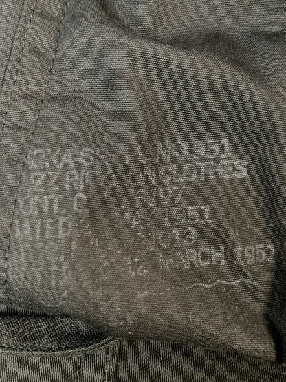 【中古品】【メンズ】 BUZZ RICKSON'S バズリクソンズ WILLIAM GIBSON COLLECTION TYPE BLACK M-51 PARKA SLENDER BR14723 アウター 145-260903-hu-18-min サイズ：M カラー：ブラック 万代Net店