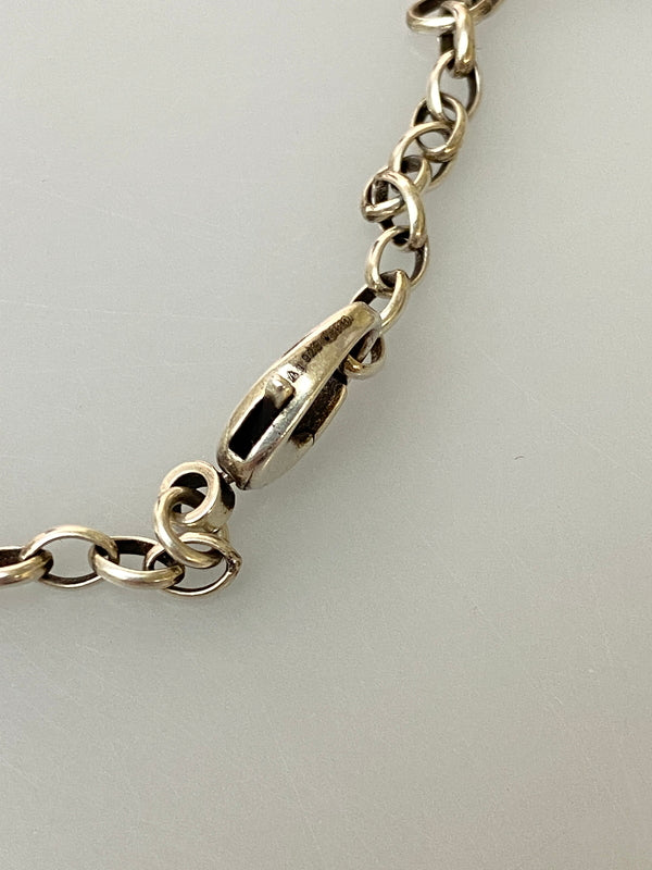 【中古品】【メンズ/レディース】 GUCCI グッチ NECKLACE 1561FI SV925 インターロッキングG ネックレス アクセサリー 182-260905-yn-12-min カラー：シルバー 万代Net店