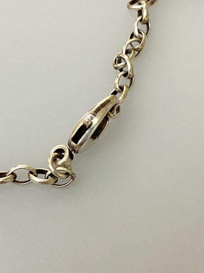 【中古品】【メンズ/レディース】 GUCCI グッチ NECKLACE 1561FI SV925 インターロッキングG ネックレス アクセサリー 182-260905-yn-12-min カラー：シルバー 万代Net店