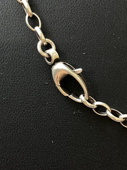 【中古品】【メンズ/レディース】 GUCCI グッチ NECKLACE 1561FI SV925 インターロッキングG ネックレス アクセサリー 182-260905-yn-12-min カラー：シルバー 万代Net店