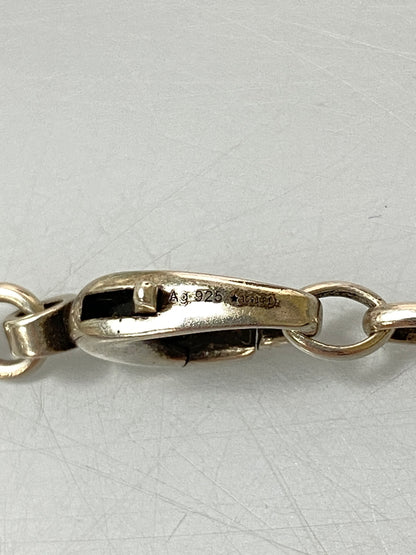 【中古品】【メンズ/レディース】 GUCCI グッチ NECKLACE 1561FI SV925 インターロッキングG ネックレス アクセサリー 182-260905-yn-12-min カラー：シルバー 万代Net店