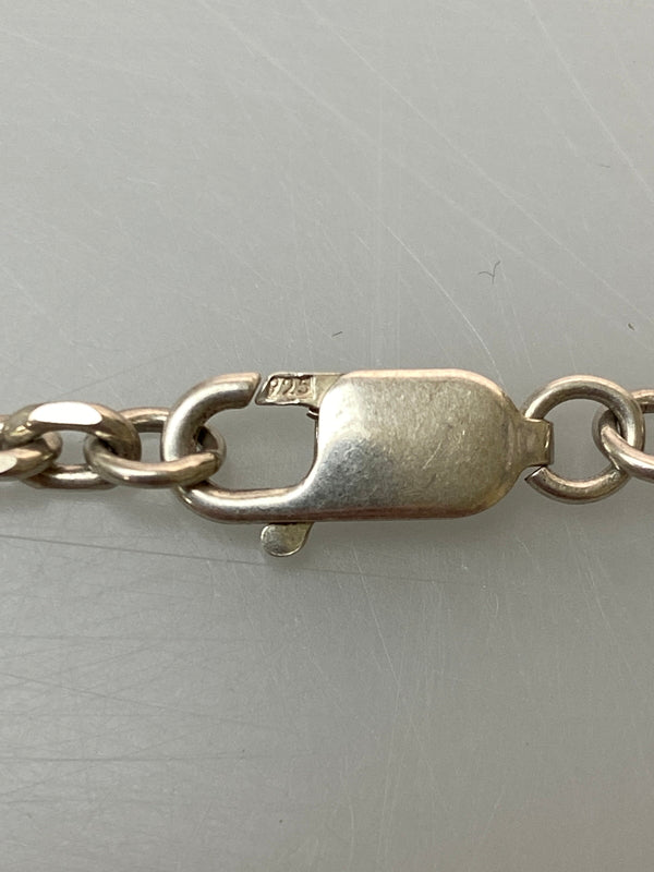 【中古品】【メンズ/レディース】 USED ユーズド SV925 CHAIN NECKLACE チェーン ネックレス アクセサリー 193-260905-yn-13-min カラー：シルバー 万代Net店