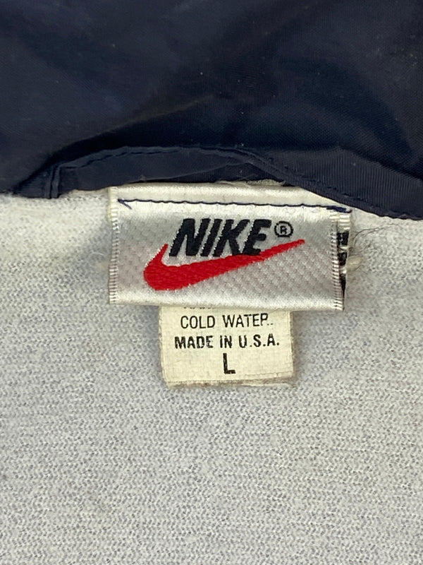 【中古品】【メンズ】 NIKE ナイキ 90-00S NYLON PULLOVER JACKET 90年代 00年代 ナイロン プルオーバー ジャケット メンズ アウター ヴィンテージ 146-260901-em-21-min サイズ：L カラー：ネイビー 万代Net店