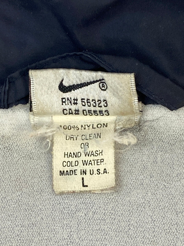 【中古品】【メンズ】 NIKE ナイキ 90-00S NYLON PULLOVER JACKET 90年代 00年代 ナイロン プルオーバー ジャケット メンズ アウター ヴィンテージ 146-260901-em-21-min サイズ：L カラー：ネイビー 万代Net店