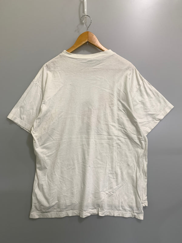 【現状渡し品】【メンズ】 MR.POTATO HEAD ミスターポテトヘッド 00's CHARACTER PLINT S/S TEE 2000年代 プリント ショートスリーブTシャツ 半袖Tシャツ トップス 146-260831-yn-21-min サイズ：L/XL カラー：ホワイト 万代Net店