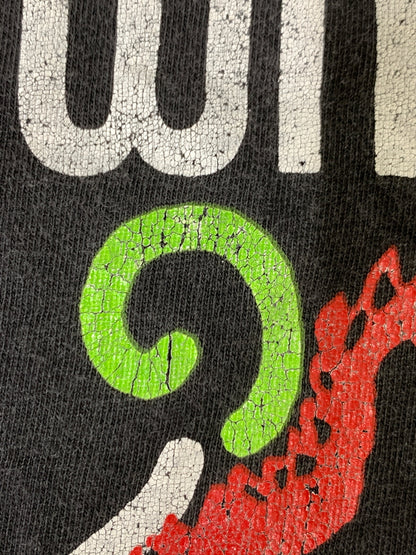 【中古品】【メンズ】 ONEITA オニータ 90S DRAGON PRINT S/S TEE 90年代 ドラゴン プリント ショートスリーブ Tシャツ メンズ トップス ヴィンテージ 146-260901-em-09-min サイズ：L（42-44） カラー：ブラック 万代Net店