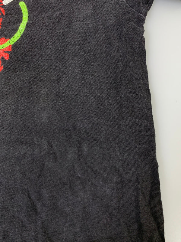 【中古品】【メンズ】 ONEITA オニータ 90S DRAGON PRINT S/S TEE 90年代 ドラゴン プリント ショートスリーブ Tシャツ メンズ トップス ヴィンテージ 146-260901-em-09-min サイズ：L（42-44） カラー：ブラック 万代Net店