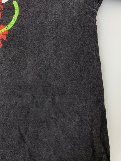 【中古品】【メンズ】 ONEITA オニータ 90S DRAGON PRINT S/S TEE 90年代 ドラゴン プリント ショートスリーブ Tシャツ メンズ トップス ヴィンテージ 146-260901-em-09-min サイズ：L（42-44） カラー：ブラック 万代Net店