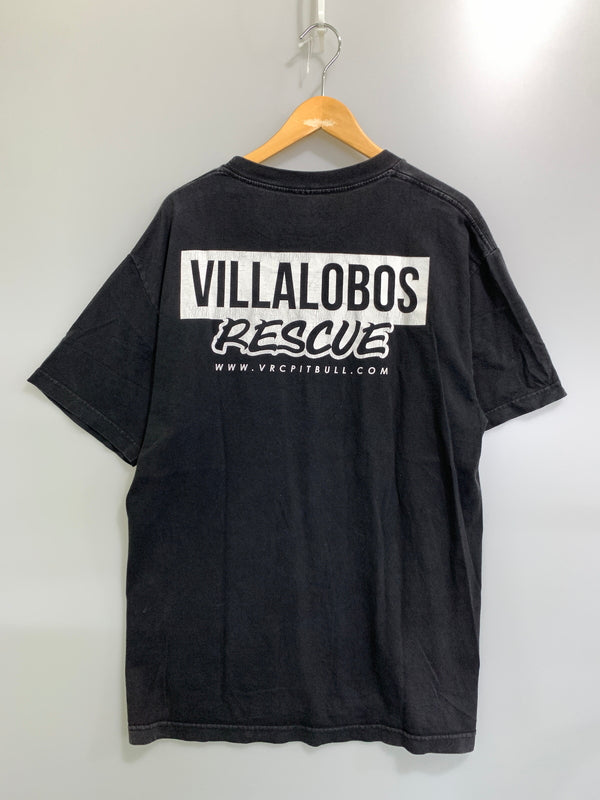 【現状渡し品】【メンズ】 ALSTYLE オールスタイル 00S VINTAGE DOG PLINT S/S TEE ヴィンテージ ドッグ プリント ショートスリーブ Tシャツ 半袖 メンズ トップス 146-260901-em-08-min カラー：ブラック 万代Net店