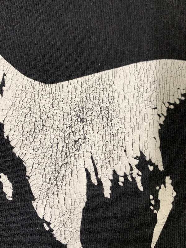 【現状渡し品】【メンズ】 ALSTYLE オールスタイル 00S VINTAGE DOG PLINT S/S TEE ヴィンテージ ドッグ プリント ショートスリーブ Tシャツ 半袖 メンズ トップス 146-260901-em-08-min カラー：ブラック 万代Net店
