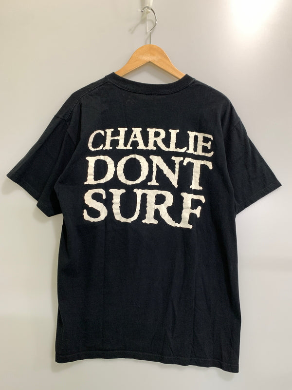 【中古品】【メンズ】 ANVIL アンヴィル ZOO PORT CHARLES MANSON S/S TEE ズー ポート チャールズ マンソン ショートスリーブ 半袖Tシャツ メンズ トップス 146-260901-em-10-min サイズ：L カラー：ブラック 万代Net店