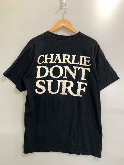 【中古品】【メンズ】 ANVIL アンヴィル ZOO PORT CHARLES MANSON S/S TEE ズー ポート チャールズ マンソン ショートスリーブ 半袖Tシャツ メンズ トップス 146-260901-em-10-min サイズ：L カラー：ブラック 万代Net店