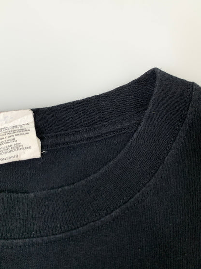 【中古品】【メンズ】 ANVIL アンヴィル ZOO PORT CHARLES MANSON S/S TEE ズー ポート チャールズ マンソン ショートスリーブ 半袖Tシャツ メンズ トップス 146-260901-em-10-min サイズ：L カラー：ブラック 万代Net店