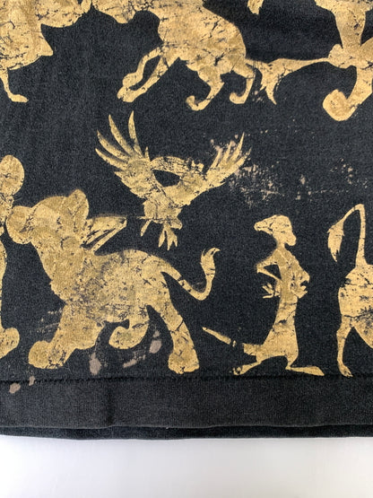 【中古品】【メンズ】 THE LION KING ライオンキング 90's S/S TEE 90年代 ショートスリーブ Tシャツ 半袖Tシャツ トップス 146-260831-yn-19-min サイズ：表記なし 下記参照 カラー：ブラック 万代Net店