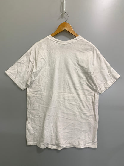 【中古品】【メンズ】 HANES ヘインズ BABY FACE S/S TEE ベビーフェイス ショートスリーブ Tシャツ メンズ トップス 半袖 146-260901-em-06-min サイズ：L（42-44） カラー：ホワイト 万代Net店