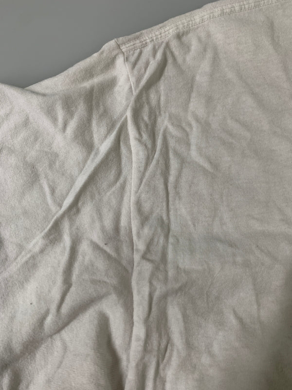 【中古品】【メンズ】 HANES ヘインズ BABY FACE S/S TEE ベビーフェイス ショートスリーブ Tシャツ メンズ トップス 半袖 146-260901-em-06-min サイズ：L（42-44） カラー：ホワイト 万代Net店