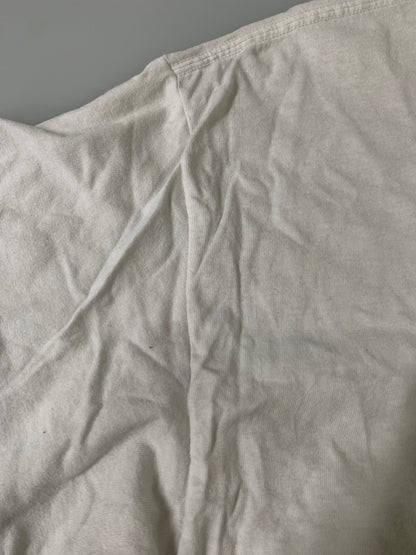 【中古品】【メンズ】 HANES ヘインズ BABY FACE S/S TEE ベビーフェイス ショートスリーブ Tシャツ メンズ トップス 半袖 146-260901-em-06-min サイズ：L（42-44） カラー：ホワイト 万代Net店