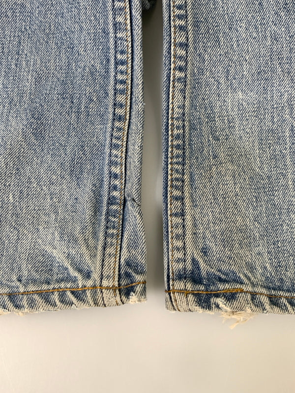【現状渡し品】【メンズ】 LEVI'S リーバイス 70's 646 BELL BOTTOMS 70年代 ベルボトム デニムパンツ ボトムス 157-260831-yn-25-min サイズ：表記不明 下記参照 カラー：ライトインディゴ 万代Net店