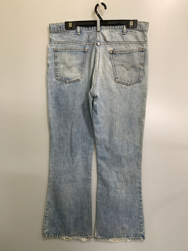 【現状渡し品】【メンズ】 LEVI'S リーバイス 70's 646 BELL BOTTOMS 70年代 ベルボトム デニムパンツ ボトムス 157-260831-yn-25-min サイズ：表記不明 下記参照 カラー：ライトインディゴ 万代Net店