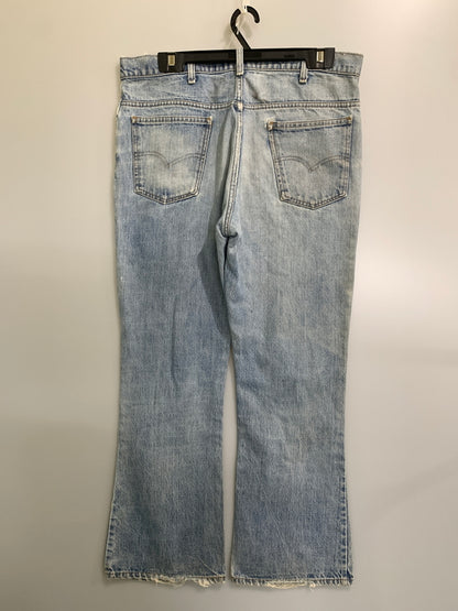 【現状渡し品】【メンズ】 LEVI'S リーバイス 70's 646 BELL BOTTOMS 70年代 ベルボトム デニムパンツ ボトムス 157-260831-yn-25-min サイズ：表記不明 下記参照 カラー：ライトインディゴ 万代Net店