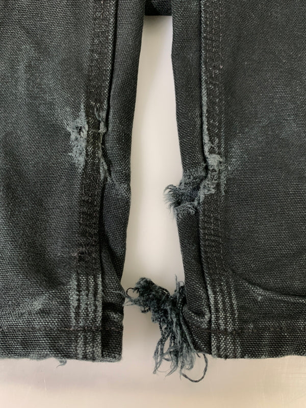 【現状渡し品】【メンズ】 CARHARTT カーハート DOUBLE KNEE WORK PANTS B136-BLK ダブルニー ワークパンツ ボトムス 157-260831-yn-24-min サイズ：36×30 カラー：ブラック 万代Net店