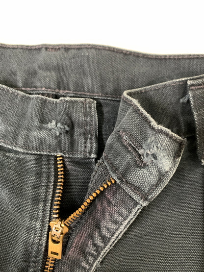 【現状渡し品】【メンズ】 CARHARTT カーハート DOUBLE KNEE WORK PANTS B136-BLK ダブルニー ワークパンツ ボトムス 157-260831-yn-24-min サイズ：36×30 カラー：ブラック 万代Net店
