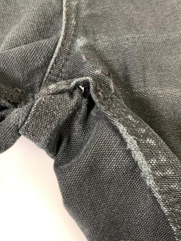 【現状渡し品】【メンズ】 CARHARTT カーハート DOUBLE KNEE WORK PANTS B136-BLK ダブルニー ワークパンツ ボトムス 157-260831-yn-24-min サイズ：36×30 カラー：ブラック 万代Net店