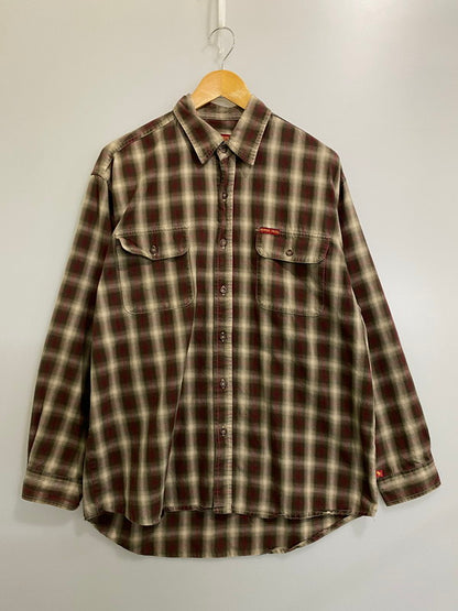 【中古品】【メンズ】 MOOSE CREEK ムースクリーク LS オンブレシャツ ロングスリーブ メンズ 長袖シャツ トップス 146-260901-em-51-min サイズ：L カラー：マルチカラー 万代Net店