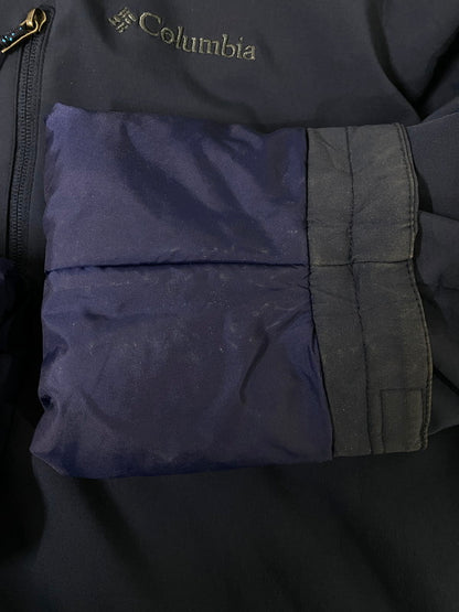【中古品】【メンズ】 COLUMBIA コロンビア NYLON JACKET WM3260 ナイロンジャケット メンズ アウタージップアップパーカー フーディー 144-260901-em-49-min サイズ：XXL（46） カラー：ネイビー 万代Net店