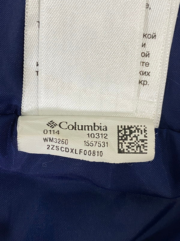 【中古品】【メンズ】 COLUMBIA コロンビア NYLON JACKET WM3260 ナイロンジャケット メンズ アウタージップアップパーカー フーディー 144-260901-em-49-min サイズ：XXL（46） カラー：ネイビー 万代Net店
