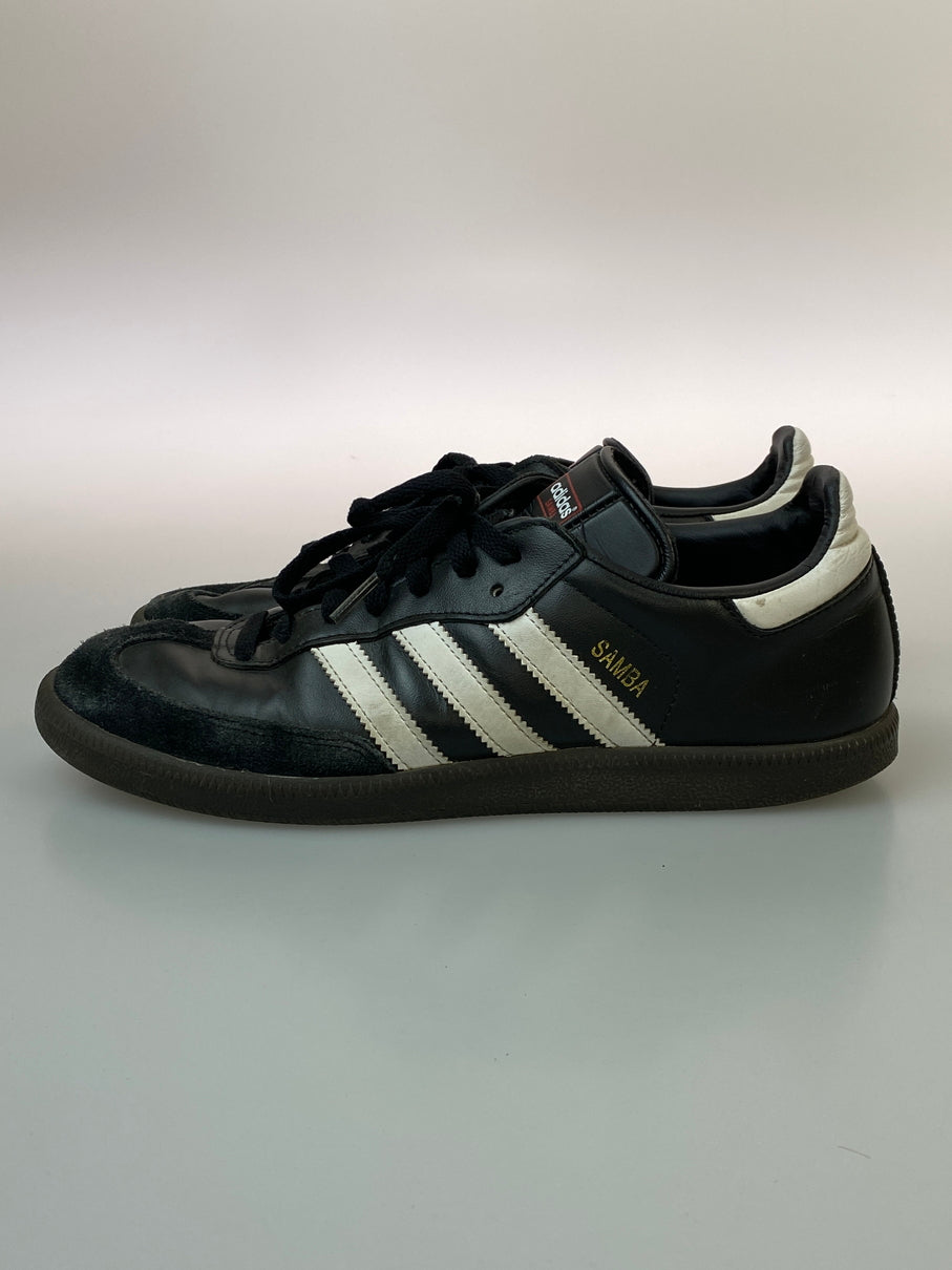 【中古品】【メンズ】 ADIDAS アディダス SAMBA LEATHER BLACK A019000 サンバ レザー コアブラック スニーカー メンズ シューズ 靴 161-260830-em-32-min サイズ：27.0 カラー：ブラック 万代Net店