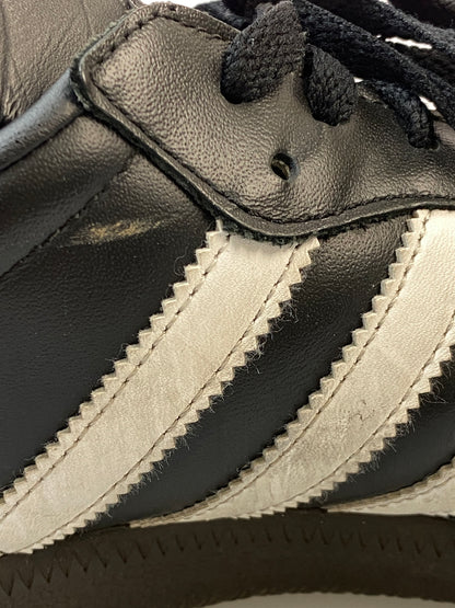 【中古品】【メンズ】 ADIDAS アディダス SAMBA LEATHER BLACK A019000 サンバ レザー コアブラック スニーカー メンズ シューズ 靴 161-260830-em-32-min サイズ：27.0 カラー：ブラック 万代Net店
