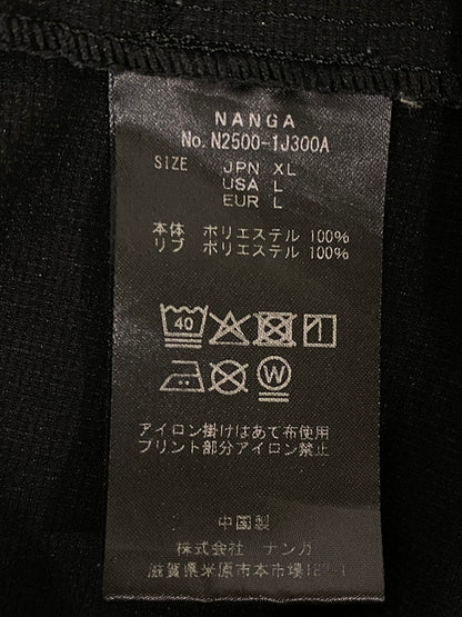 【中古品】【メンズ】 NANGA ナンガ ドットエア コンフィーTシャツ N2500-1J300A ショートパンツ メンズ トップス 速乾 クルーネック 144-260901-em-50-min サイズ：XL カラー：ブラック 万代Net店