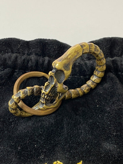 【中古品】【メンズ】 MAD CULT マッドカルト KEY CHAIN キー チェーン アクセサリー 192-260905-yn-07-min カラー：ゴールド 万代Net店