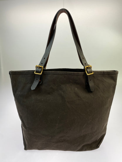 【中古品】【メンズ】 VASCO ヴァスコ CANVAS × LEATHER TRAVEL TOTE BAG キャンバス レザー トラベル トートバッグ カバン 188-260907-yn-17-min カラー：ブラウン 万代Net店