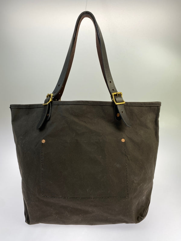 【中古品】【メンズ】 VASCO ヴァスコ CANVAS × LEATHER TRAVEL TOTE BAG キャンバス レザー トラベル トートバッグ カバン 188-260907-yn-17-min カラー：ブラウン 万代Net店