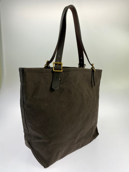 【中古品】【メンズ】 VASCO ヴァスコ CANVAS × LEATHER TRAVEL TOTE BAG キャンバス レザー トラベル トートバッグ カバン 188-260907-yn-17-min カラー：ブラウン 万代Net店