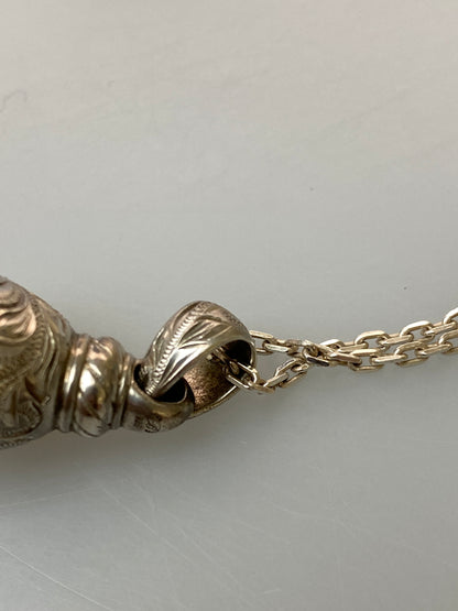 【中古品】【メンズ/レディース】 BYTHESEA バイザシー BELL NECKLACE PENDANT ベル ネックレス ペンダント アクセサリー 193-260905-yn-11-min カラー：シルバー 万代Net店