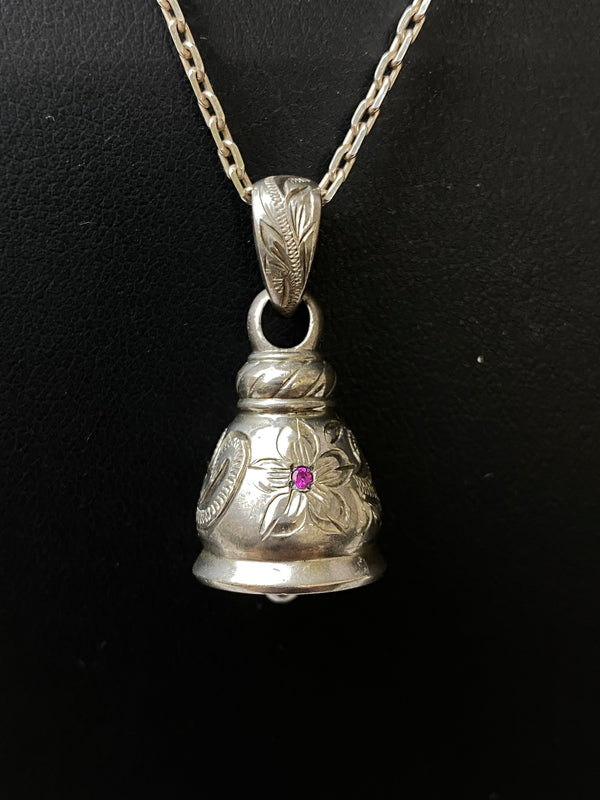 【中古品】【メンズ/レディース】 BYTHESEA バイザシー BELL NECKLACE PENDANT ベル ネックレス ペンダント アクセサリー 193-260905-yn-11-min カラー：シルバー 万代Net店