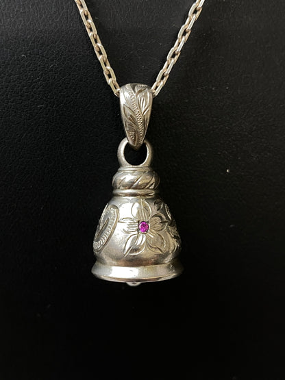 【中古品】【メンズ/レディース】 BYTHESEA バイザシー BELL NECKLACE PENDANT ベル ネックレス ペンダント アクセサリー 193-260905-yn-11-min カラー：シルバー 万代Net店